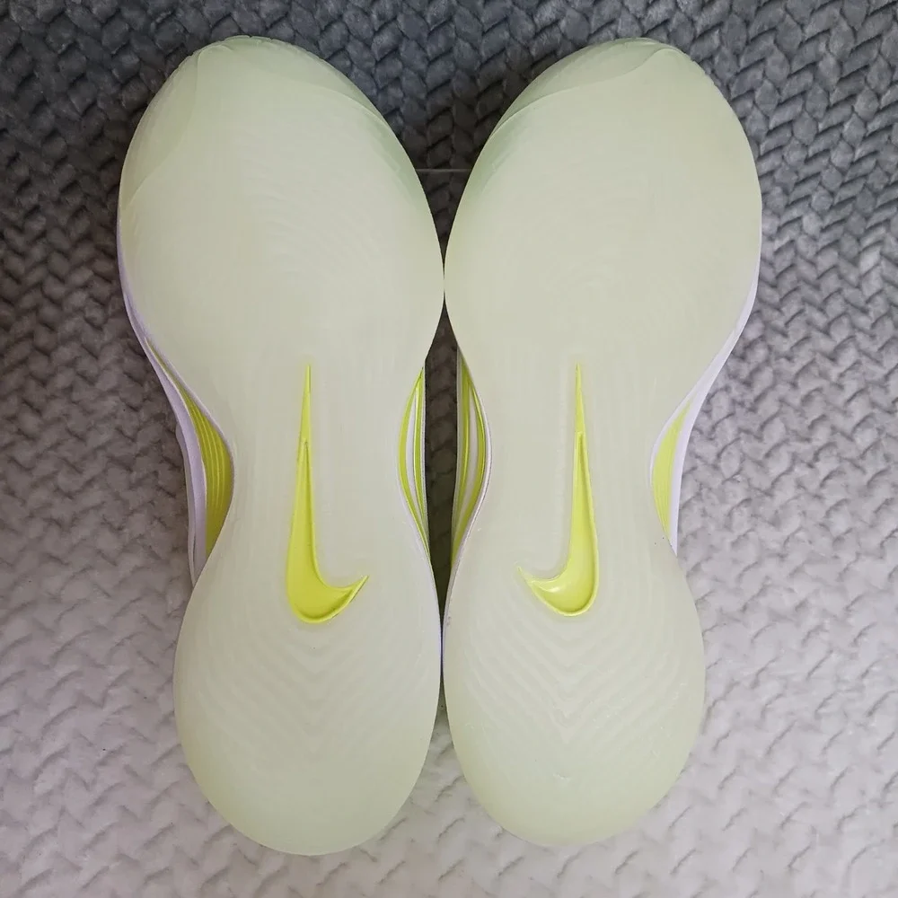 Nike A'One Lem And Lime Barely Volt White Women's Basketball Sneakers Shoes Sz 8